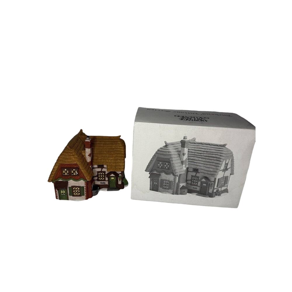 Dept 56 Dickens Village Cobb Cottage 5824-6 in Original Box Vintage 1994 Retired